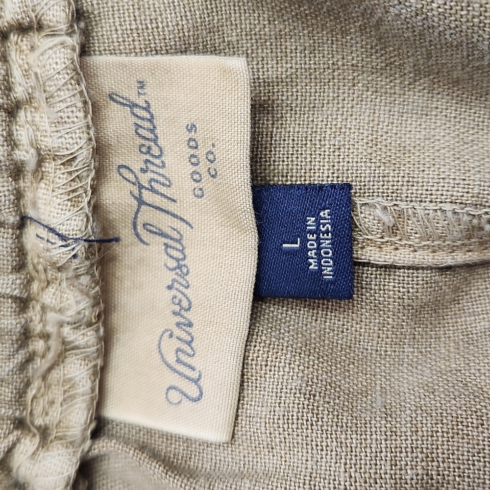 Universal Thread Co Linen Shorts LARGE - Picture 3 of 4